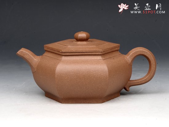 紫砂壶图片：大彬六方 - 美壶网
