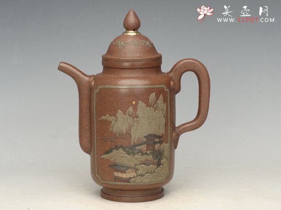 紫砂壶图片：泰国宫廷壶系列 - 美壶网