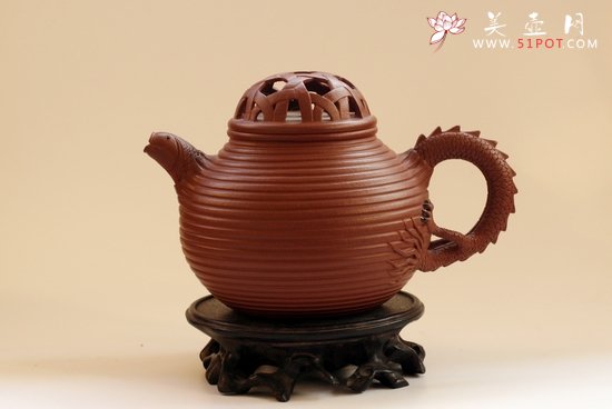 紫砂壶图片：鱼化龙 - 美壶网