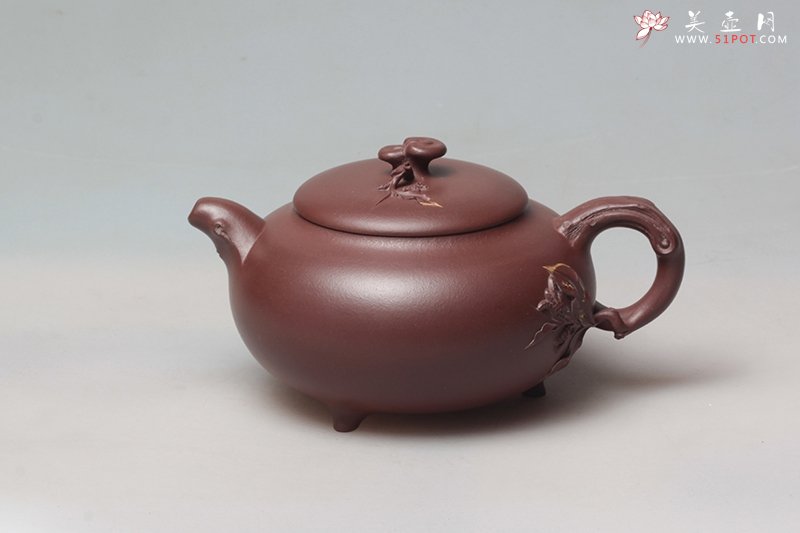 紫砂壶图片：灵芝 - 美壶网