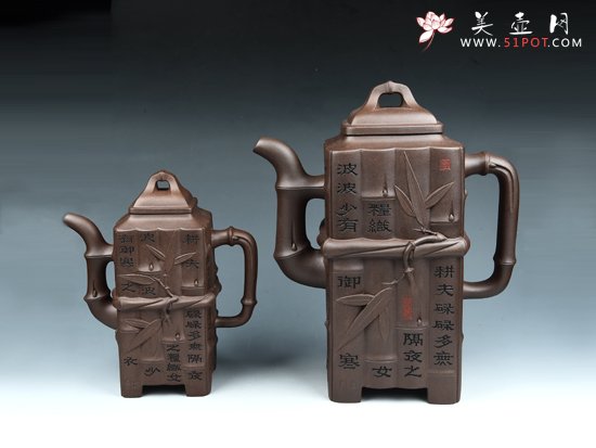 紫砂壶图片：高风亮节 - 美壶网