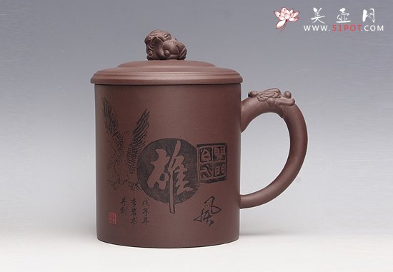 紫砂壶图片：祥龙瑞兽 - 美壶网