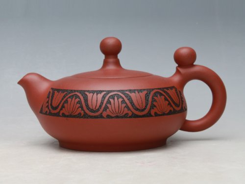 董建平紫砂壶 富贵明珠 