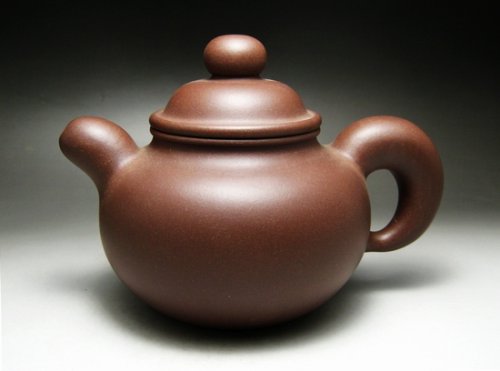 管小平紫砂壶 道洪掇球 