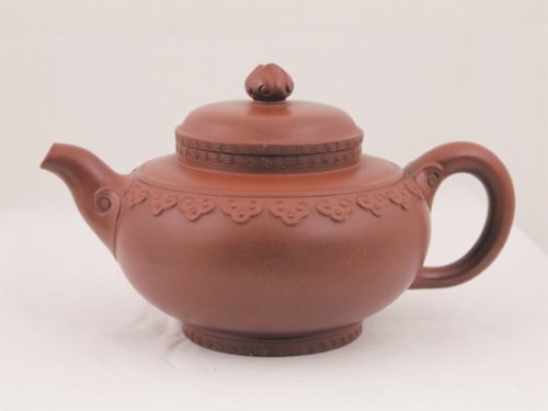 叶洪斌紫砂壶 云肩如意 