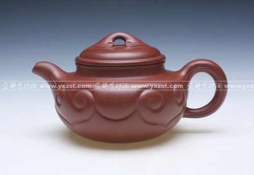 罗顺娣紫砂壶 复件 仿古如意 