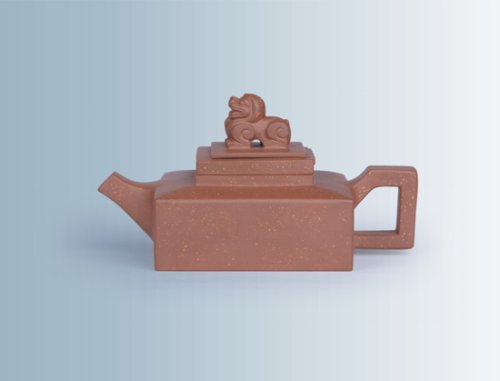 范卓群紫砂壶 东方狮中 