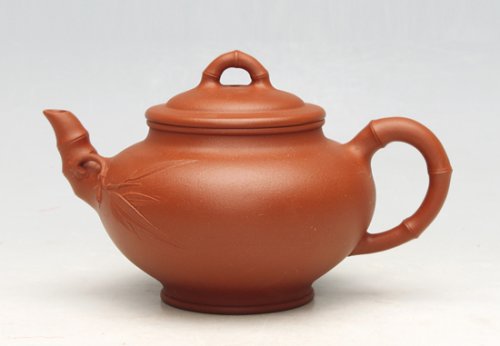 万建中紫砂壶 小型竹节 