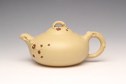 陈卫芬紫砂壶 喜上眉梢 