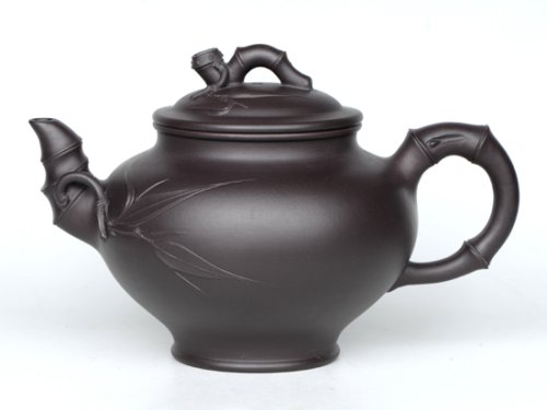 朱新南紫砂壶 笑樱竹节 