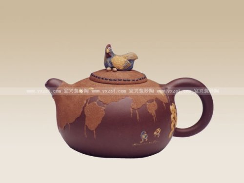 桑黎兵紫砂壶 丰衣足食 