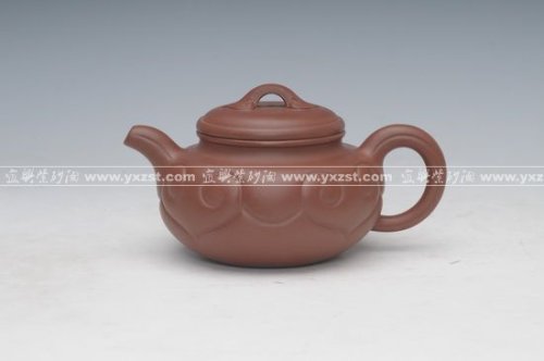 林元森紫砂壶 仿古如意 