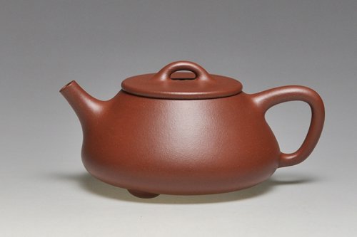 蒋泉芳紫砂壶 景舟式小石瓢 