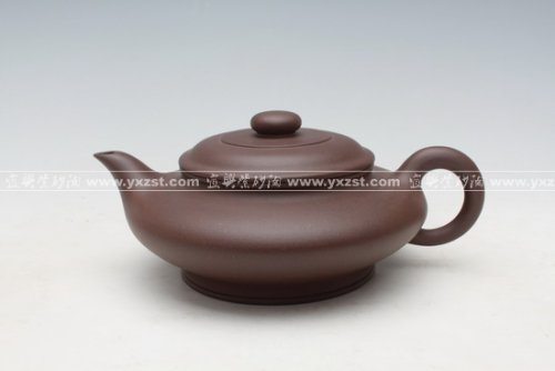 邹成程紫砂壶 虚扁 