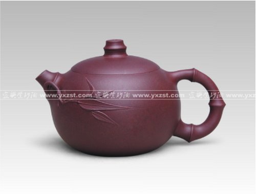 顾美萍紫砂壶 西施竹 