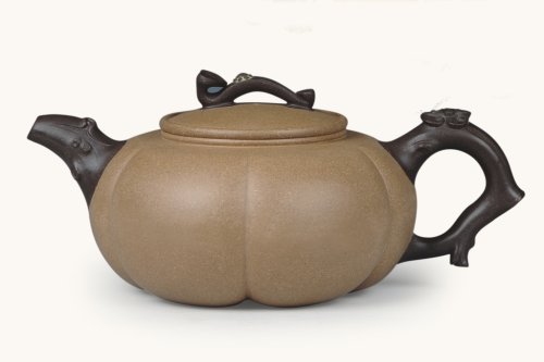 邹杰紫砂壶 事事如意 