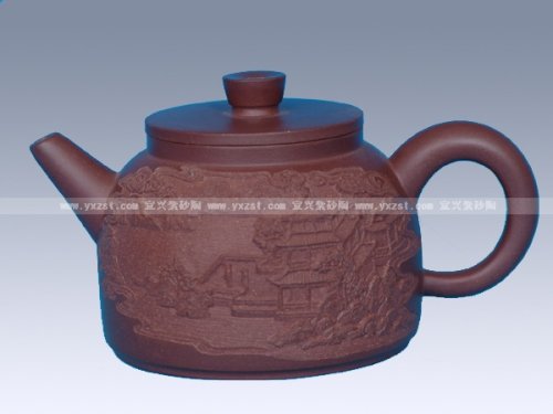 咸晴紫砂壶 仙阁 