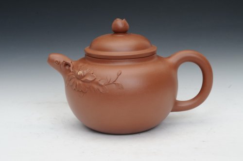 余小燕紫砂壶 牡丹 