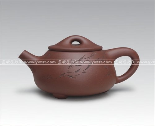 范双元紫砂壶 石瓢 