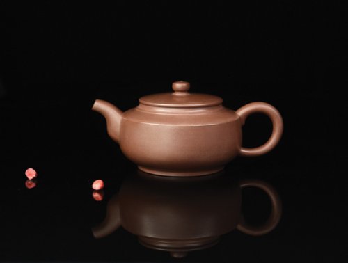 王兰芳紫砂壶 圆珠 