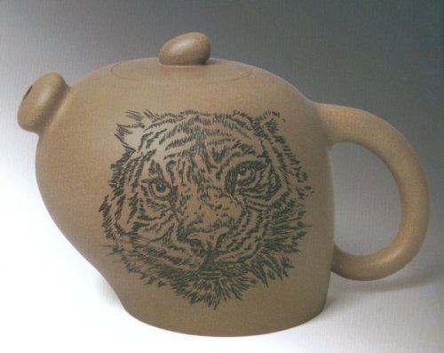 李玮紫砂壶 美女与野兽 