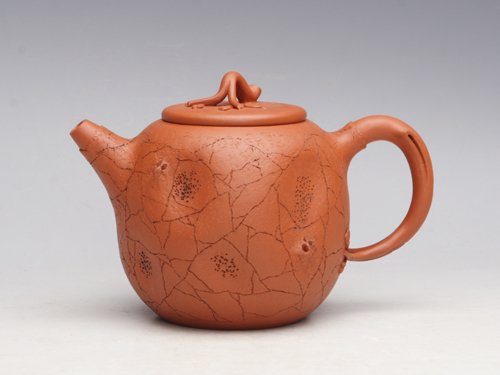 周奇鸣紫砂壶  知春壶（小红泥）... 