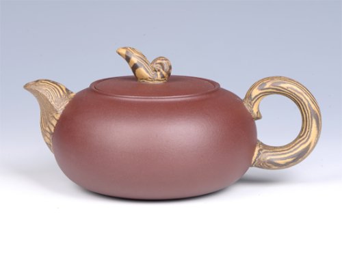 曾红清紫砂壶 - 绞泥凤鸣 - 