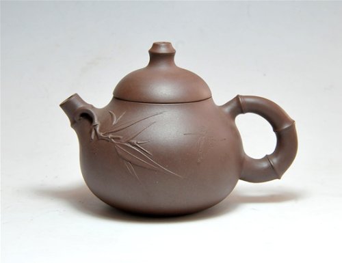 杨仁勤紫砂壶 竹段 
