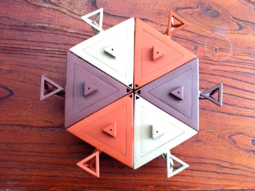 吴玉群紫砂壶 金三角套具 