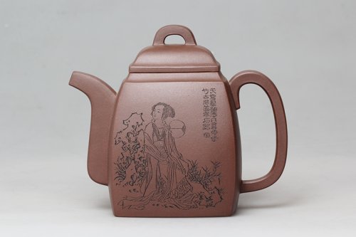 赵阳紫砂壶 汉方 