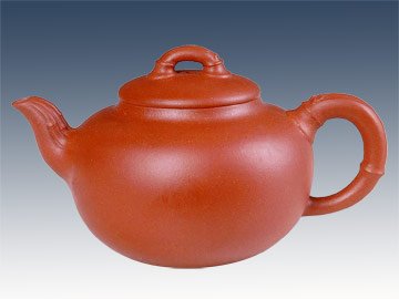 王俊峰紫砂壶 竹报平安 