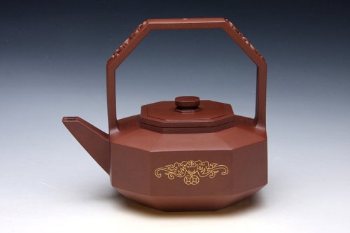 高奋荣紫砂壶 话蛇添福 