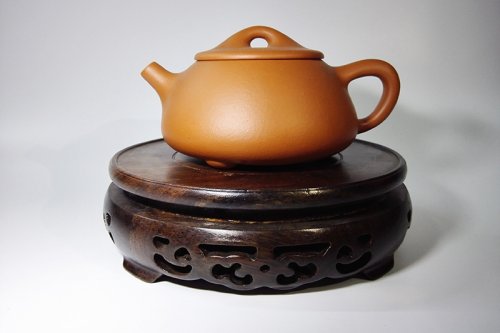 陈玉芳紫砂壶 石瓢 