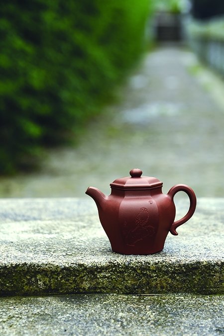 卢宁刚紫砂壶 六方宫灯 