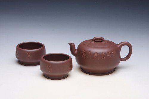 吴东瑾紫砂壶 礎石 