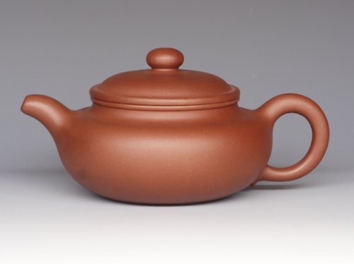 陶红月紫砂壶 仿古 