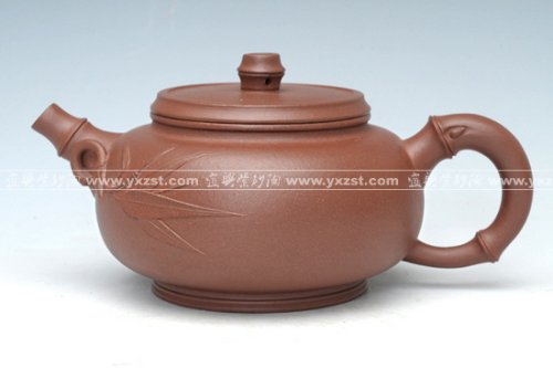 潘红华紫砂壶 圆竹 