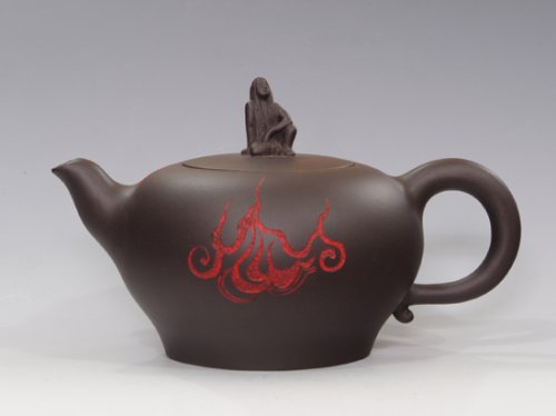 吴浩紫砂壶 盘古开天地 