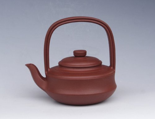 李刚紫砂壶 双线提璧 