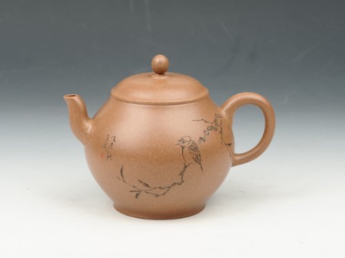 邵慧琴紫砂壶 陶意壶 260cc 原矿老段泥 