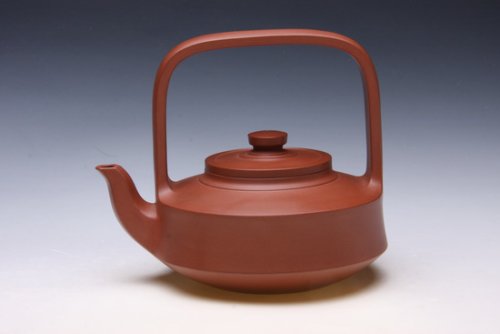 张建明紫砂壶 提壁提梁壶 