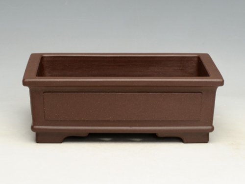 邵文紫砂壶 凸块长方盆 