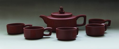 应永忠紫砂壶 中华壶套壶 