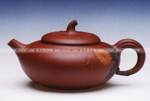 周忠军紫砂壶 东篱菊 