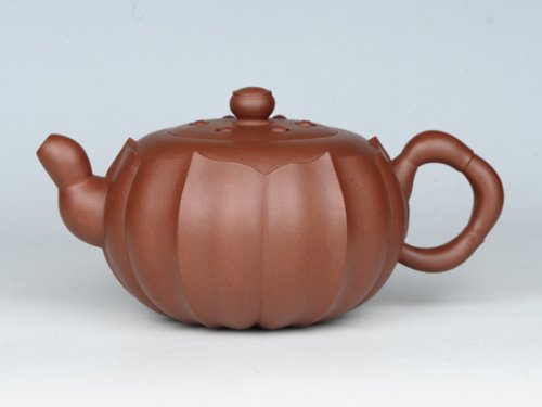 吴建荣紫砂壶 莲子壶 