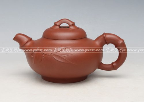 陈盘新紫砂壶 佛竹 