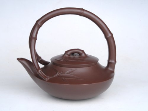 吴祥大紫砂壶 金枝玉叶 泥料：紫泥 容量：350... 