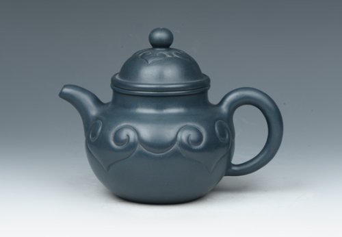 周小华紫砂壶 掇球如意 