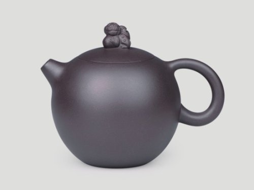 吴建军紫砂壶 狮球 