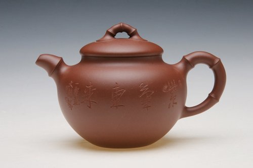 毛文杰紫砂壶 劲节壶 